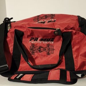 OGIO Red Duffel Bag Pr1mus Racing Parts Racing Gym Sports Travel